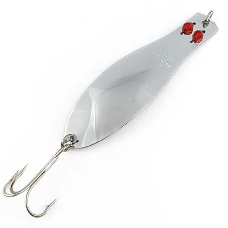 Herter's GLH Canadian Spoon, nikiel/czerwone oczy, 28 g błystka wahadłowa #21432