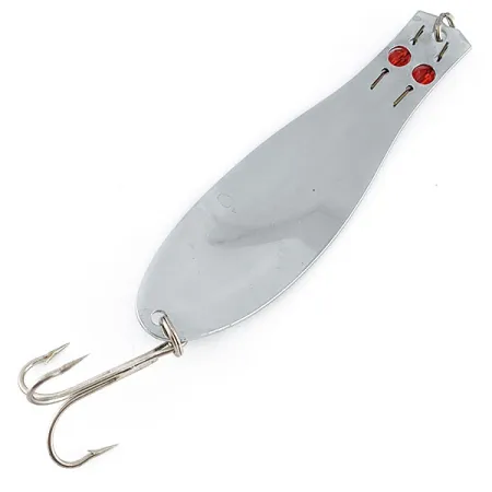 Herter's GLH Canadian Spoon, nikiel/czerwone oczy, 28 g błystka wahadłowa #21432