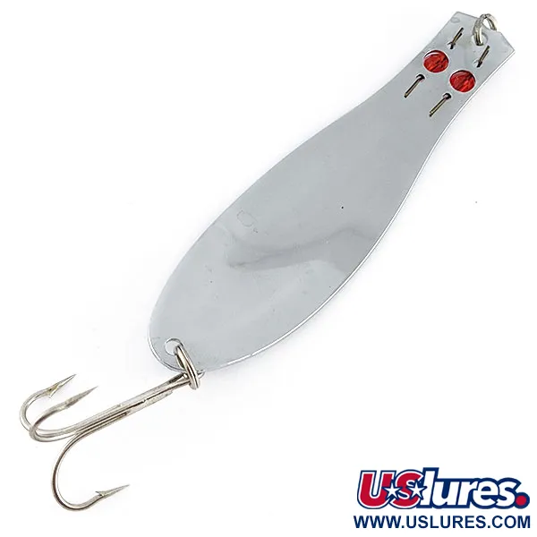Herter's GLH Canadian Spoon, nikiel/czerwone oczy, 28 g błystka wahadłowa #21432
