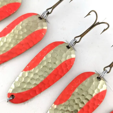 Glen Evans Spoon, złoto/czerwony, 10 g błystka wahadłowa #21462