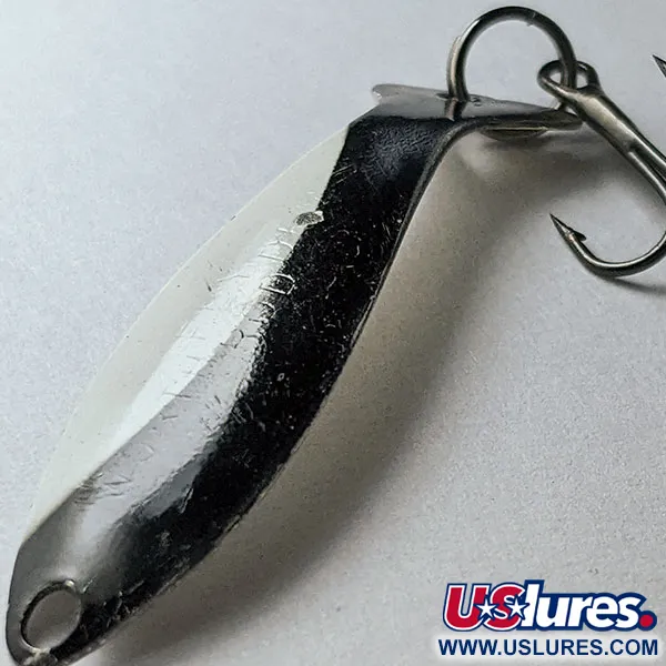 Worth Fly Rod Demon, czarny/biały/nikiel, 1,5 g błystka wahadłowa #21499