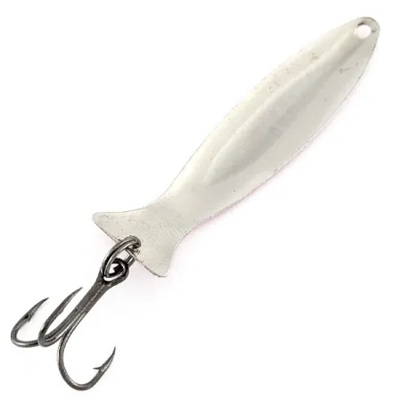 Worth Fly Rod Demon, czerwony/biały/nikiel, 2,5 g błystka wahadłowa #21501