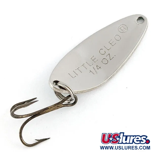 Acme Little Cleo, nikiel/zielony, 7 g błystka wahadłowa #21504