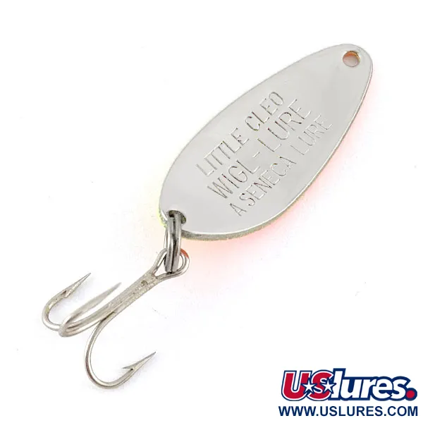  Seneca Little Cleo, żółty/pomarańczowy/nikiel, 7 g błystka wahadłowa #21505