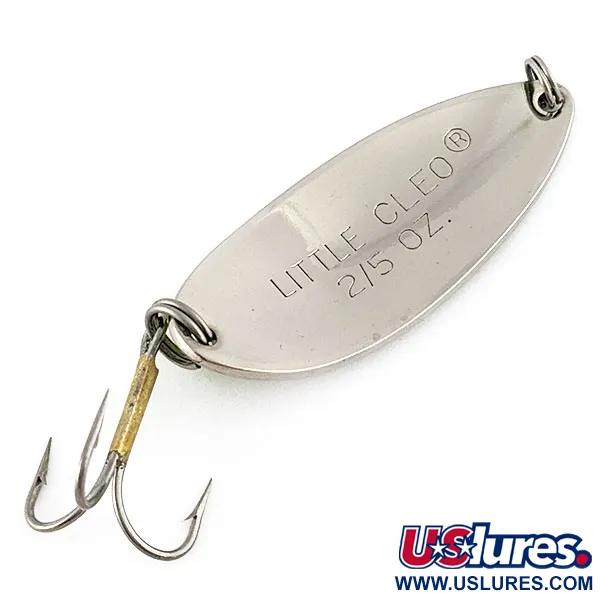 Acme Little Cleo, nikiel/zielony, 11 g błystka wahadłowa #21508