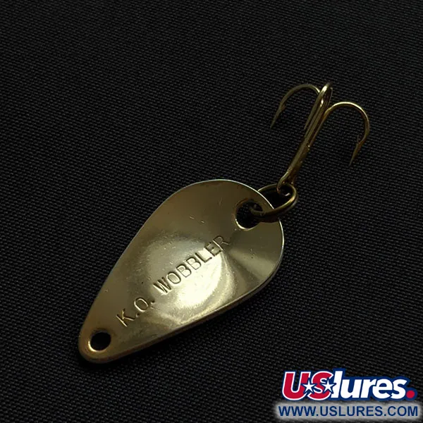 Acme K.O. Wobbler, czarny/biały/złoty, 3,5 g błystka wahadłowa #21524