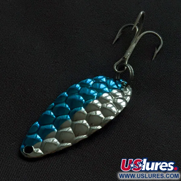 Acme Little Cleo bubbles, nikiel/niebieski, 7 g błystka wahadłowa #21556