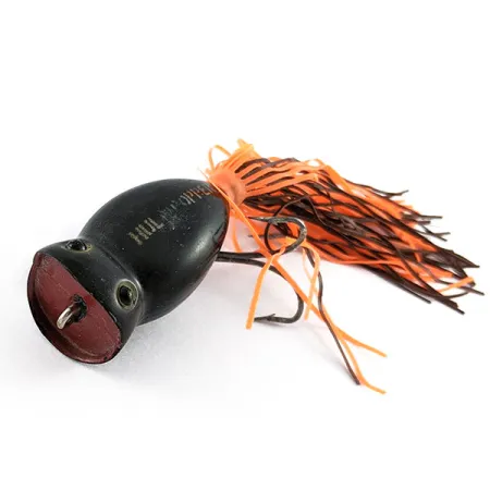 Fred Arbogast Hula Popper, black, 8 g wobler #21579