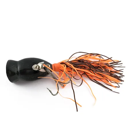 Fred Arbogast Hula Popper, black, 8 g wobler #21579