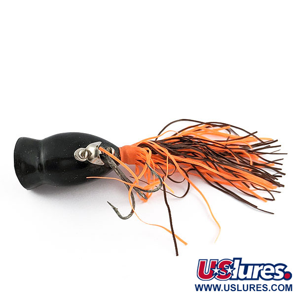  Fred Arbogast Hula Popper, black, 8 g wobler #21579