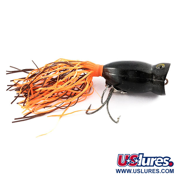  Fred Arbogast Hula Popper, black, 8 g wobler #21579