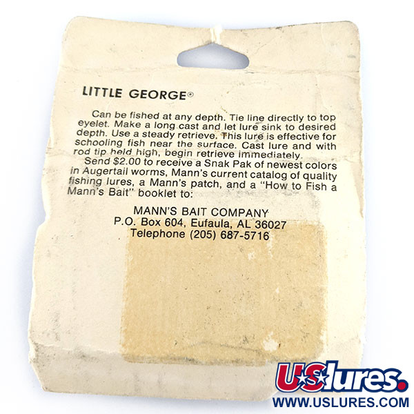 Mann's Bait  Mann's Little George, , 21 g  #21588