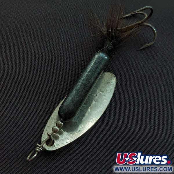 Yakima Bait Worden’s Original Rooster Tail, nikiel/czarny, 12 g błystka obrotowa #21593