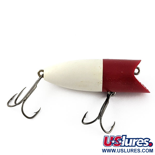 Kmart Kresge popper, red/white, 9 g wobler #21597