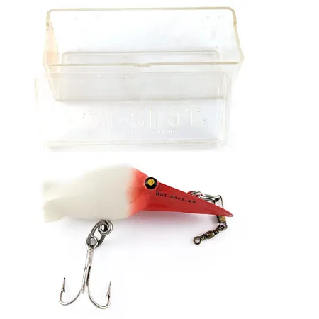 Eddie Pope Hot Shot M 306, White Red Head, 7 g wobler #21627