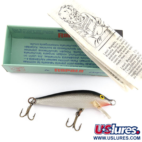  Rapala Original Floater F5 (Finland), S (Silver), 2,5 g wobler #21629