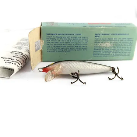 Rapala Original Floater F5 (Finland), S (Silver), 2,5 g wobler #21629