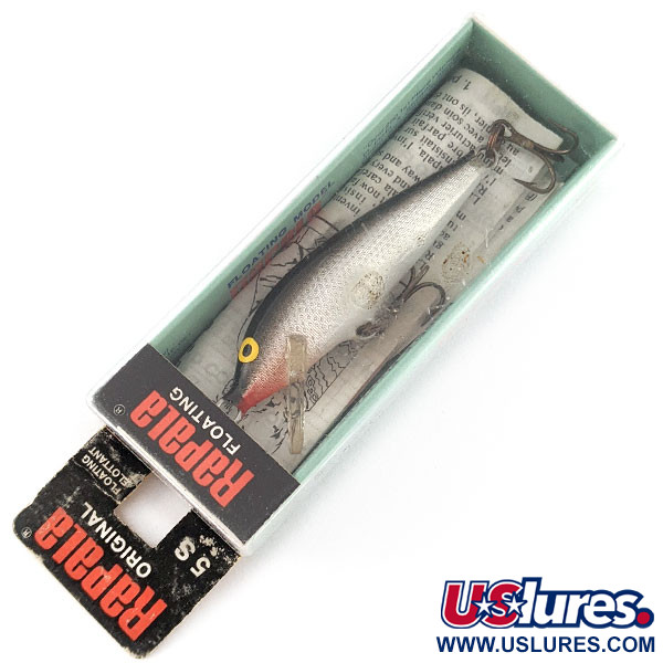  Rapala Original Floater F5 (Finland), S (Silver), 2,5 g wobler #21629