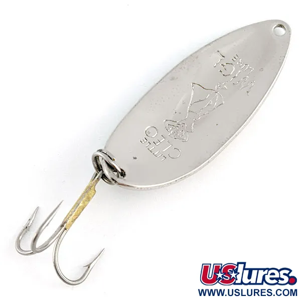 Seneca Little Cleo (Hula Girl), nikiel/zielony, 14 g błystka wahadłowa #21654