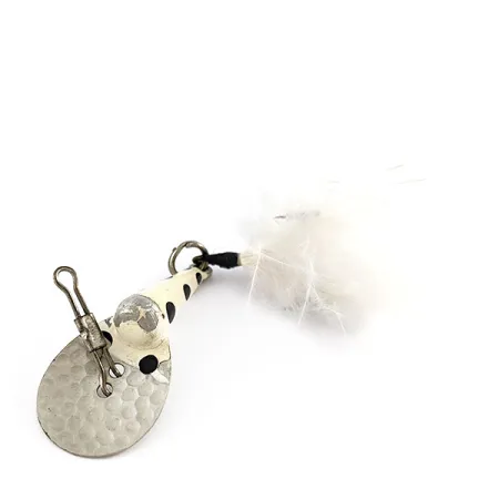 Glen Evans Gad-About, srebrny/czarny/biały, 12 g błystka wahadłowa #21667