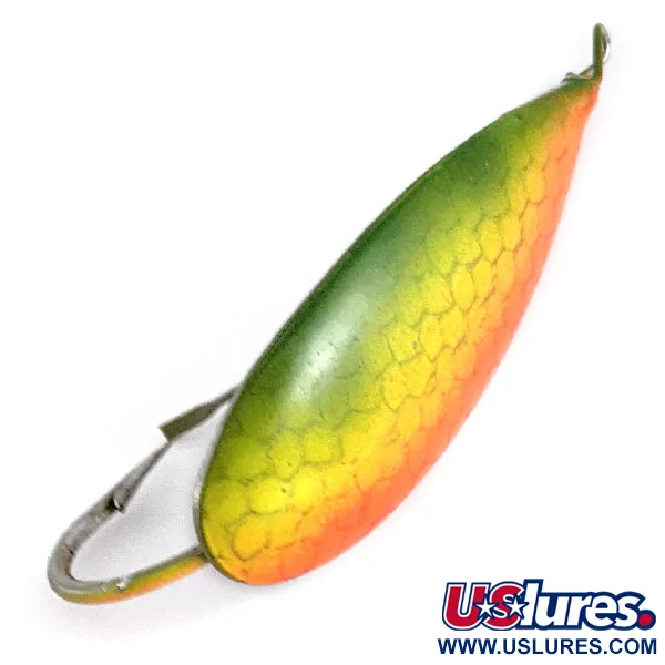  Johnson Silver Minnow, nikiel/zielony/pomarańczowy, 12 g błystka wahadłowa #21678