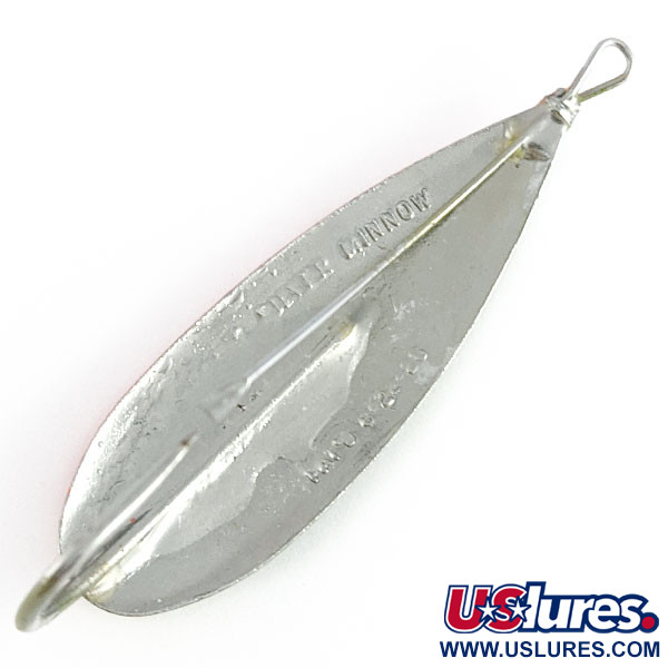  Johnson Silver Minnow, nikiel/zielony/pomarańczowy, 12 g błystka wahadłowa #21678