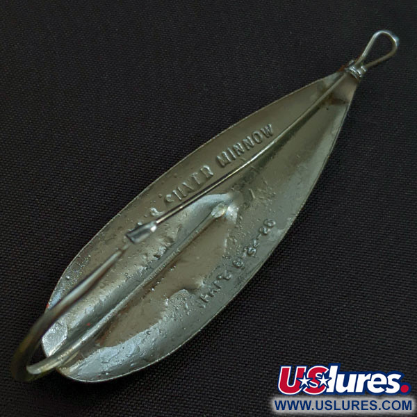  Johnson Silver Minnow, nikiel/zielony/pomarańczowy, 12 g błystka wahadłowa #21678