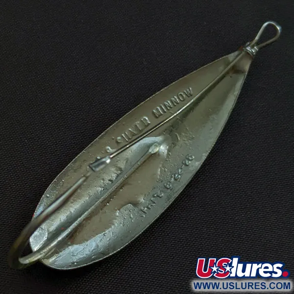  Johnson Silver Minnow, nikiel/zielony/pomarańczowy, 12 g błystka wahadłowa #21678