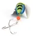 Yakima Bait Spin-N-Glo  - przynęta powierzchniowa, Blue Chartreuse Black , 8 g  #21702
