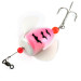 Yakima Bait Spin-N-Glo - przynęta powierzchniowa, Pearl Pink 'Tiger' (PPT-WH), 8 g  #21703