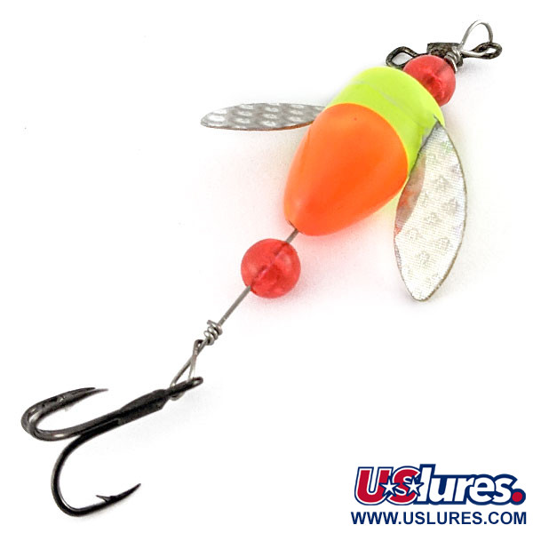 Yakima Bait Spin-N-Glo - przynęta powierzchniowa, Flame CHR (FLCH-WH)
White
, 2 g  #21705