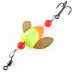 Yakima Bait Spin-N-Glo - przynęta powierzchniowa, Flame CHR (FLCH-WH)
White
, 2 g  #21705