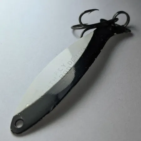 Worth Fly Rod Demon, czarny/biały/nikiel, 2,5 g błystka wahadłowa #21708