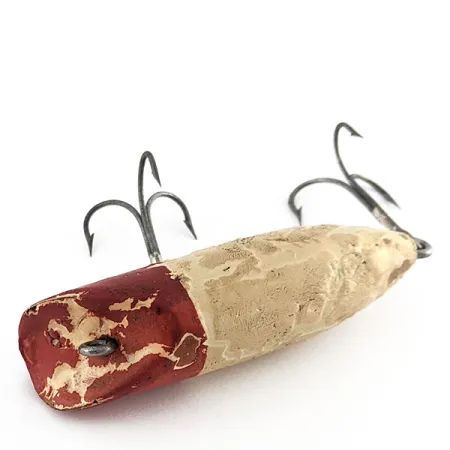 Vintage South Bend Bass Oreno Early No Eye Version, red/white, 17 g wobler #21720