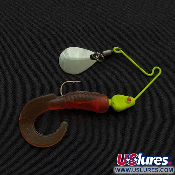Worth Spinnerbait, nikiel/chartreuse UV, 3 g #21741