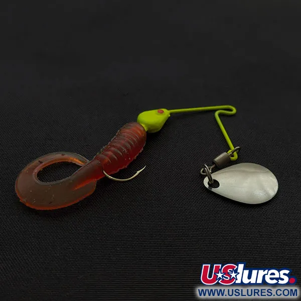 Worth Spinnerbait, nikiel/chartreuse UV, 3 g #21741