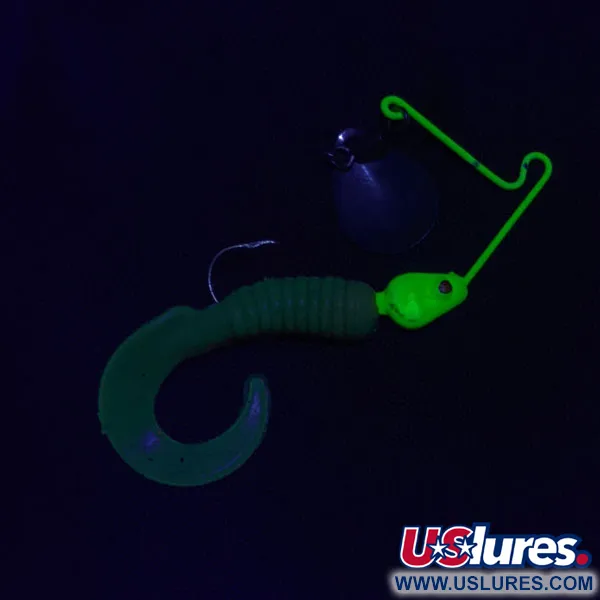 Worth Spinnerbait, nikiel/chartreuse UV, 3 g #21741