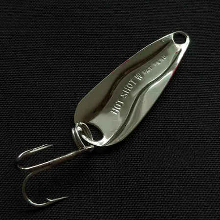 Luhr Jensen Hot Shot W, nikiel/czerwony, 1,3 g błystka wahadłowa #21772