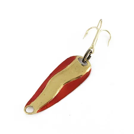 Luhr Jensen Hot Shot W, złoto/czerwony, 1,3 g błystka wahadłowa #21748