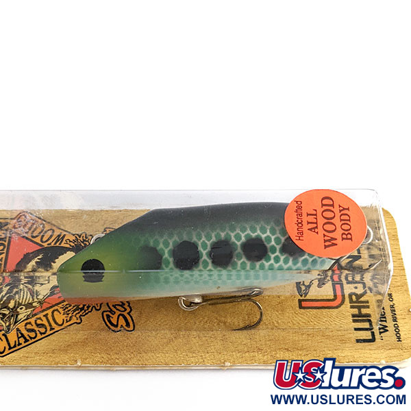  Luhr Jensen Bass Oreno Classic Woods Sam Griffin, Black Bass, 14 g wobler #21802