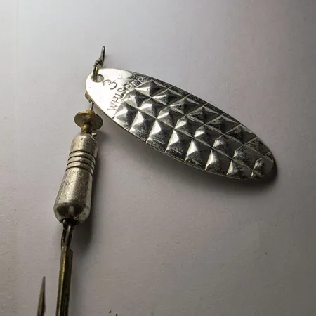 Blue Fox Whisper 3, silver, 12 g błystka obrotowa #21803