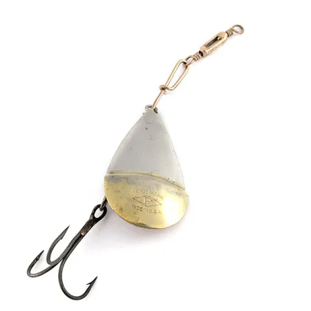 Pflueger Diamond P Spinner, nikiel/złoto, 14 g błystka obrotowa #21824