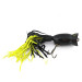  Fred Arbogast Hula Popper, black, 8 g wobler #21834