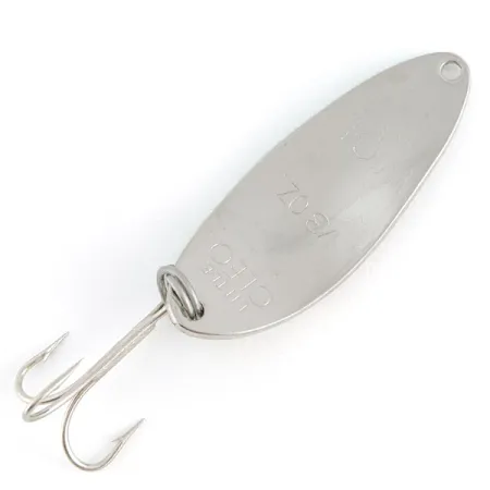 Acme Little Cleo (1980s), nikiel/zielony, 9 g błystka wahadłowa #21849