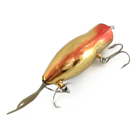 Powerpak Spring activated surface minnow (1990s), Gold, 14 g wobler #21887