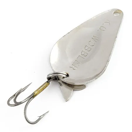 Luhr Jensen Krocodile #4, Chrom, 14 g błystka wahadłowa #16048