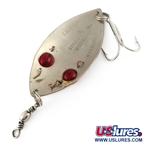 Lanes Tackle & Bait Lane's Spark-L-Eye, nikiel/czerwone oczy, 23 g błystka wahadłowa #21950