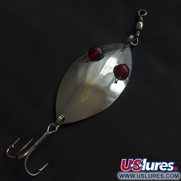 Lanes Tackle & Bait Lane's Spark-L-Eye, nikiel/czerwone oczy, 23 g błystka wahadłowa #21950