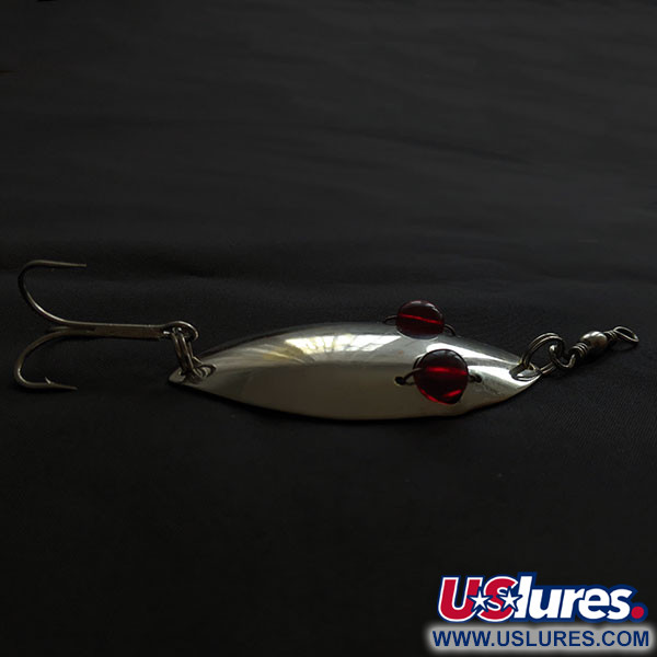 Lanes Tackle & Bait Lane's Spark-L-Eye, nikiel/czerwone oczy, 23 g błystka wahadłowa #21950