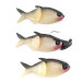 Creme Lure Co Creme Lit'l Fishie 2" Rigged Shad Black Back,  Shad Black Back, 7 g  #21968